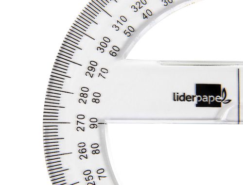 Circulo de plastico liderpapel diametro 10 cm , Liderpapel , 18022 , 8423473180222